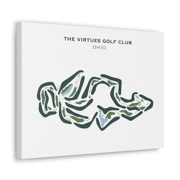 The Virtues Golf Club, Ohio - Printed Golf Courses