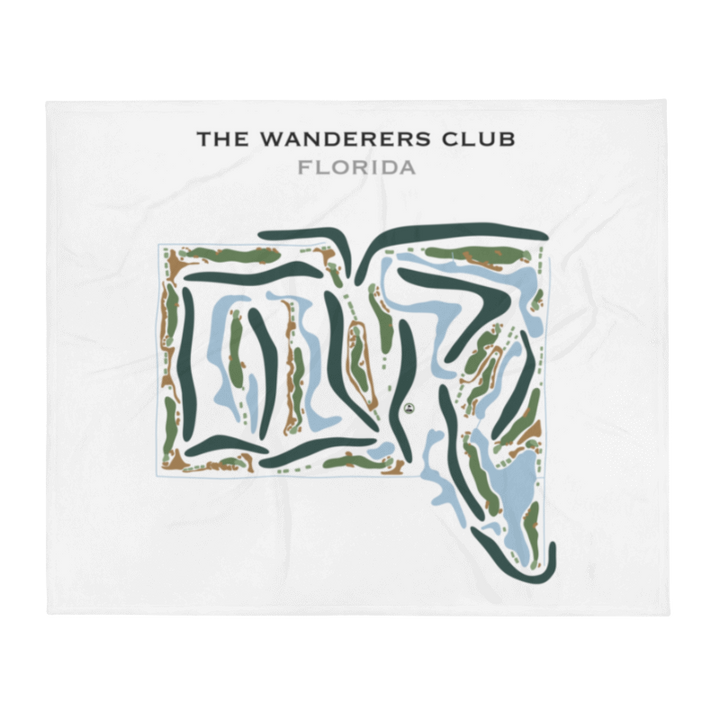 The Wanderers Club, Florida - Printed Golf Courses