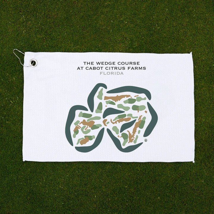 The Wedge Course at Cabot Citrus Farms, Florida - Printed Golf Courses