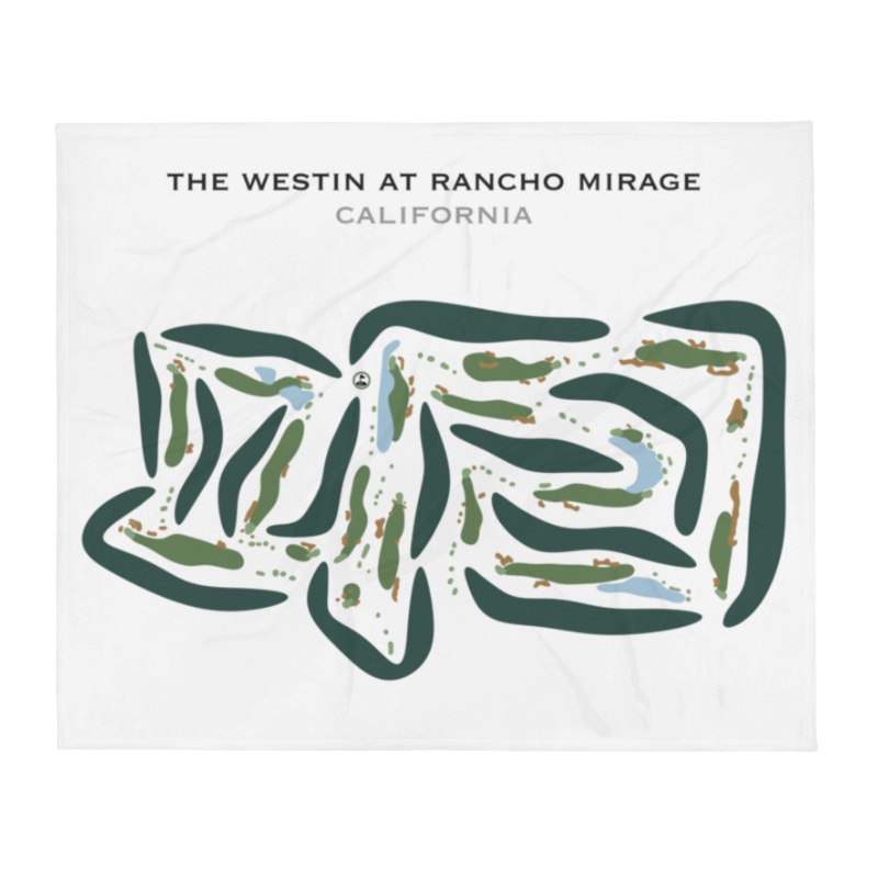 The Westin Rancho Mirage Golf Resort & Spa, California - Printed Golf Courses