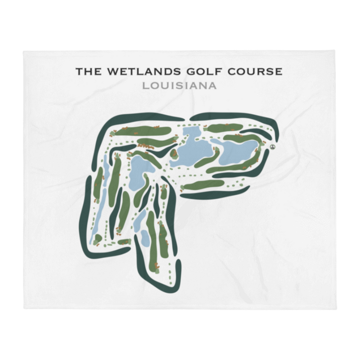 The Wetlands, Louisiana - Printed Golf Courses