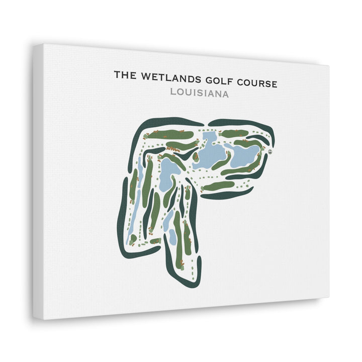 The Wetlands, Louisiana - Printed Golf Courses