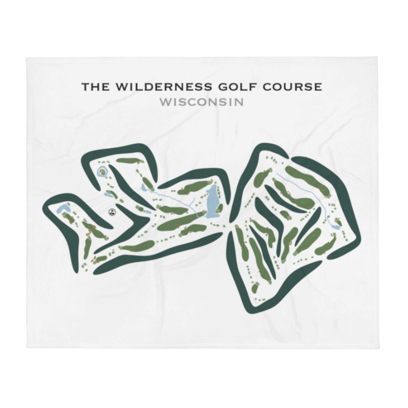 The Wilderness Golf Course, Wisconsin - Printed Golf Courses