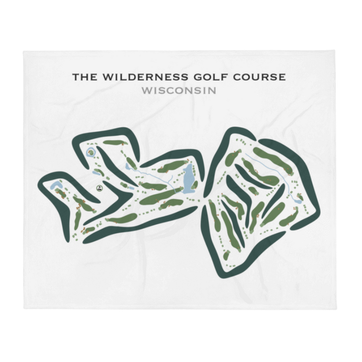 The Wilderness Golf Course, Wisconsin - Printed Golf Courses