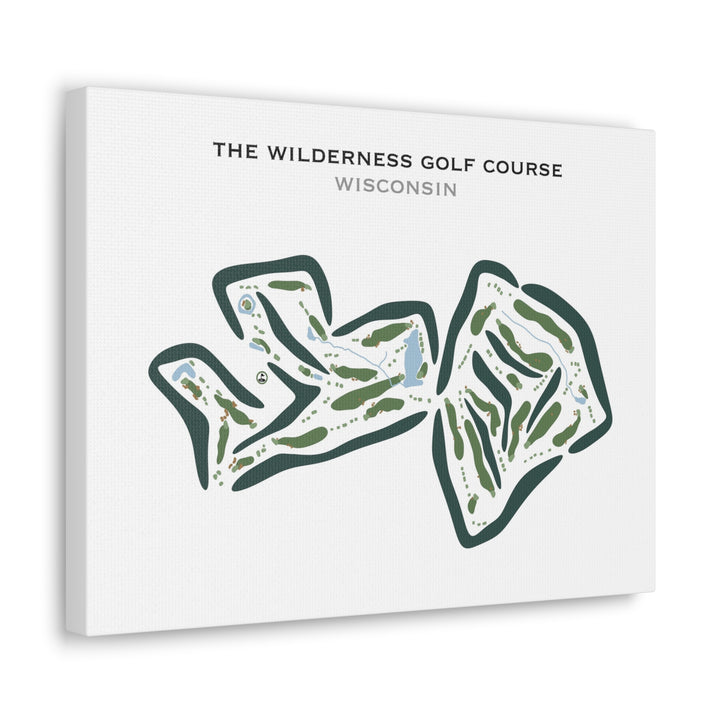 The Wilderness Golf Course, Wisconsin - Printed Golf Courses