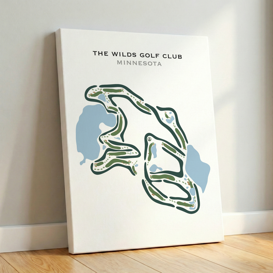 The Wilds Golf Club, Minnesota - Printed Golf Courses