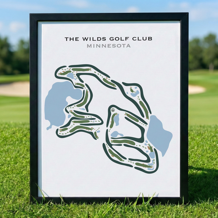 The Wilds Golf Club, Minnesota - Printed Golf Courses