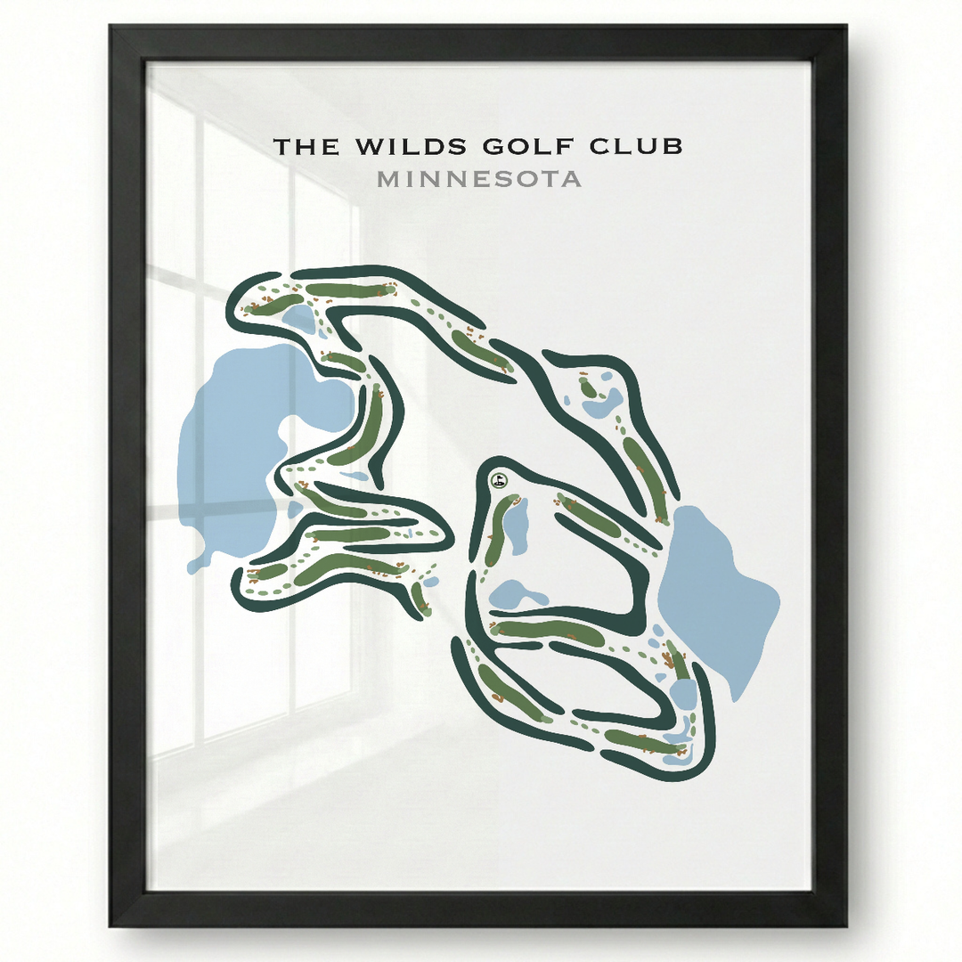 The Wilds Golf Club, Minnesota - Printed Golf Courses