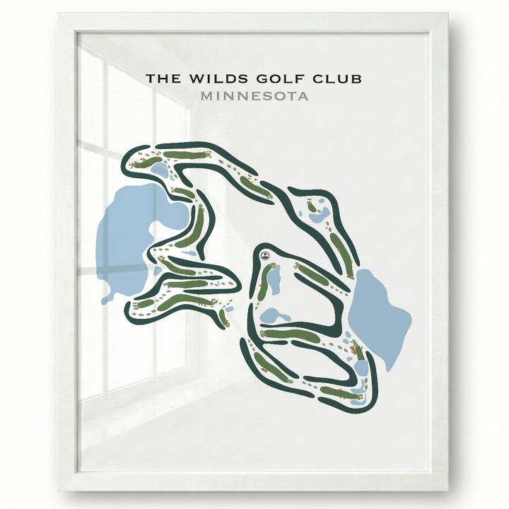 The Wilds Golf Club, Minnesota - Printed Golf Courses