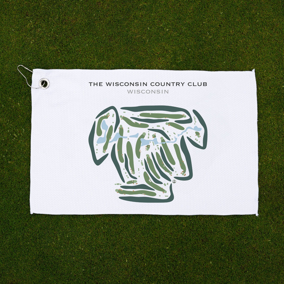 The Wisconsin Country Club, Wisconsin - Printed Golf Courses