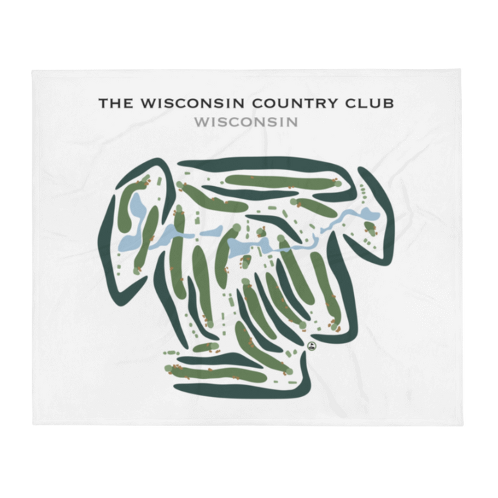 The Wisconsin Country Club, Wisconsin - Printed Golf Courses