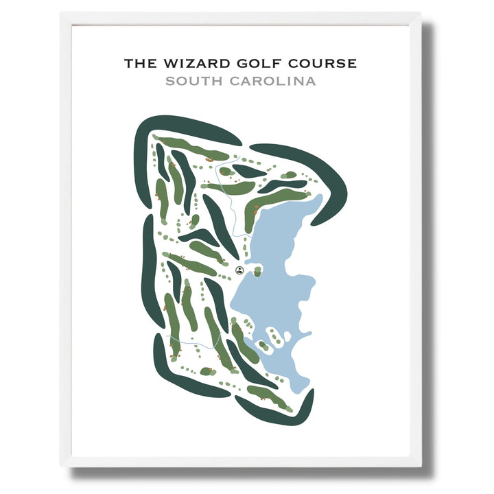 The Wizard Golf Course, South Carolina - Printed Golf Courses