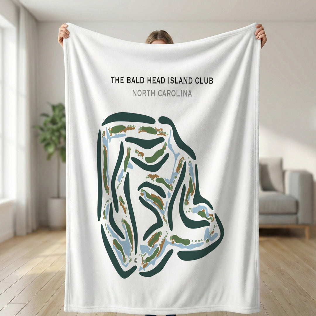 The Bald Head Island Club, North Carolina - Printed Golf Courses