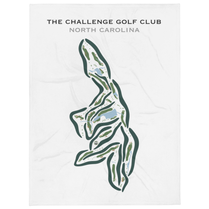 The Challenge Golf Club, Graham North Carolina - Printed Golf Courses