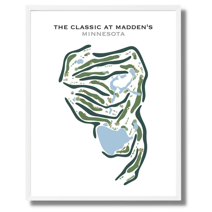 The Classic at Madden's On Gull Lake, Minnesota - Printed Golf Courses