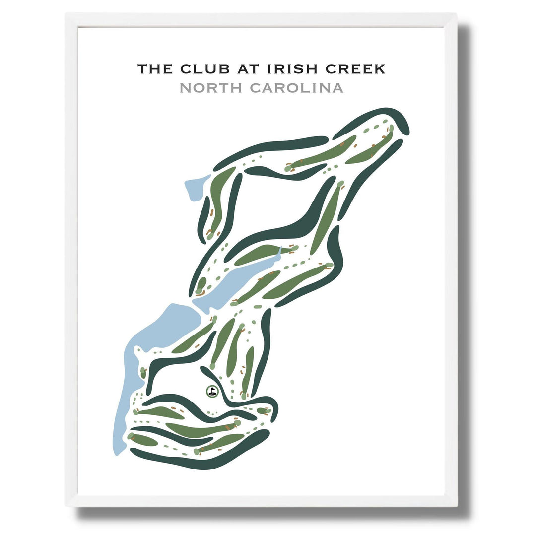 The Club at Irish Creek, North Carolina - Printed Golf Courses - Golf Course Prints