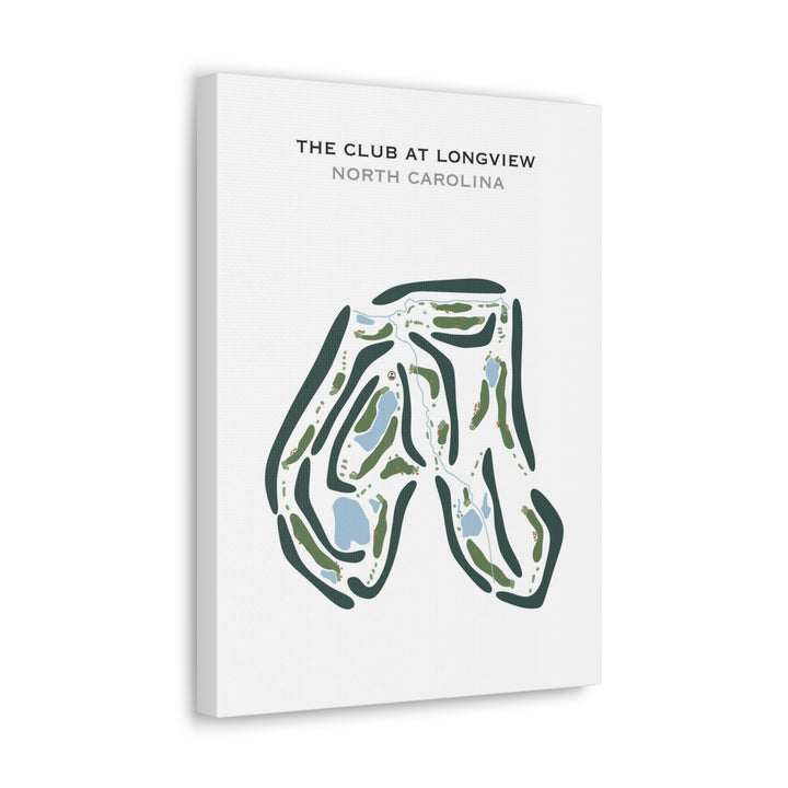 The Club at Longview, North Carolina - Printed Golf Courses