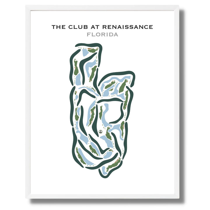 The Club At Renaissance, Florida - Printed Golf Courses