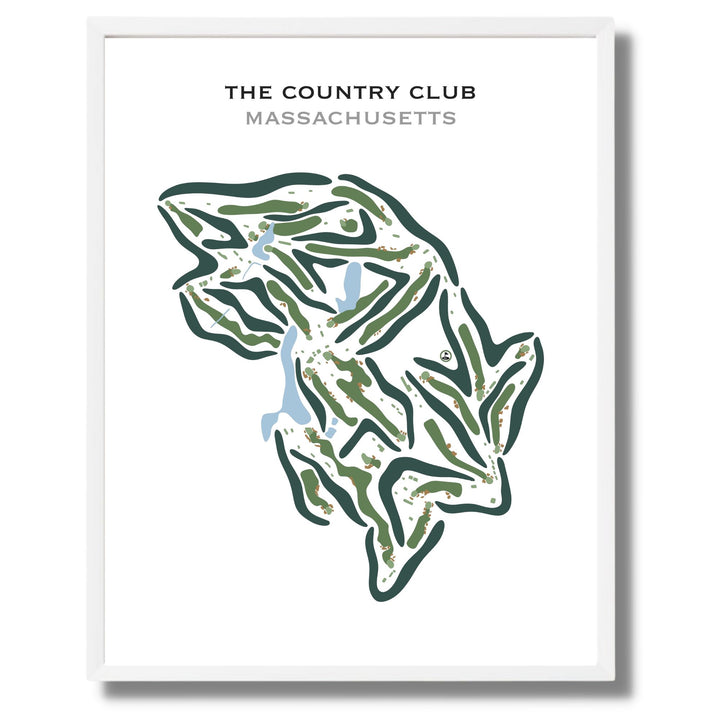 The Country Club, Massachusetts - Printed Golf Courses