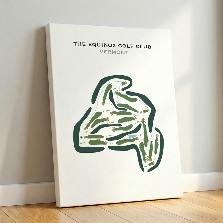 The Equinox Club‎, Vermont - Printed Golf Courses