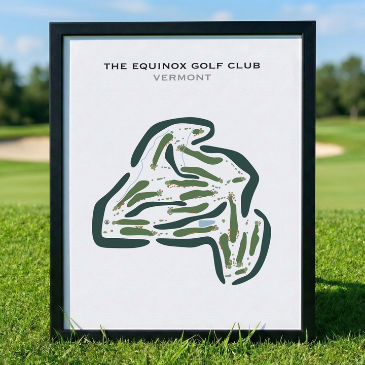 The Equinox Club‎, Vermont - Printed Golf Courses