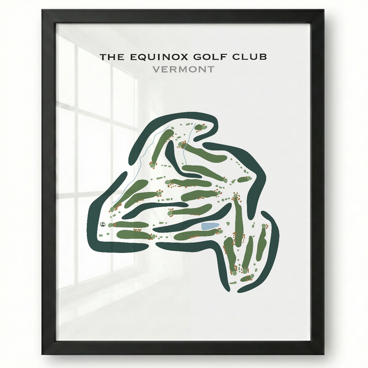 The Equinox Club‎, Vermont - Printed Golf Courses