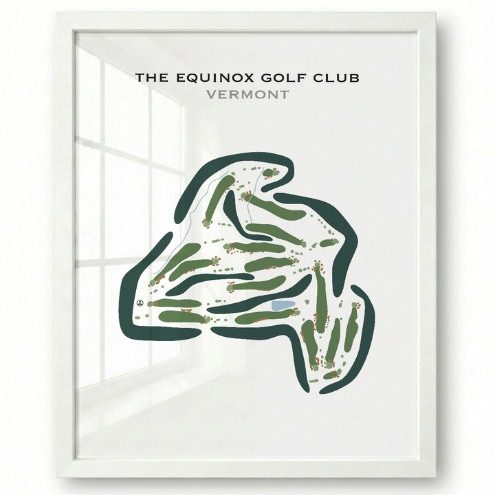 The Equinox Club‎, Vermont - Printed Golf Courses