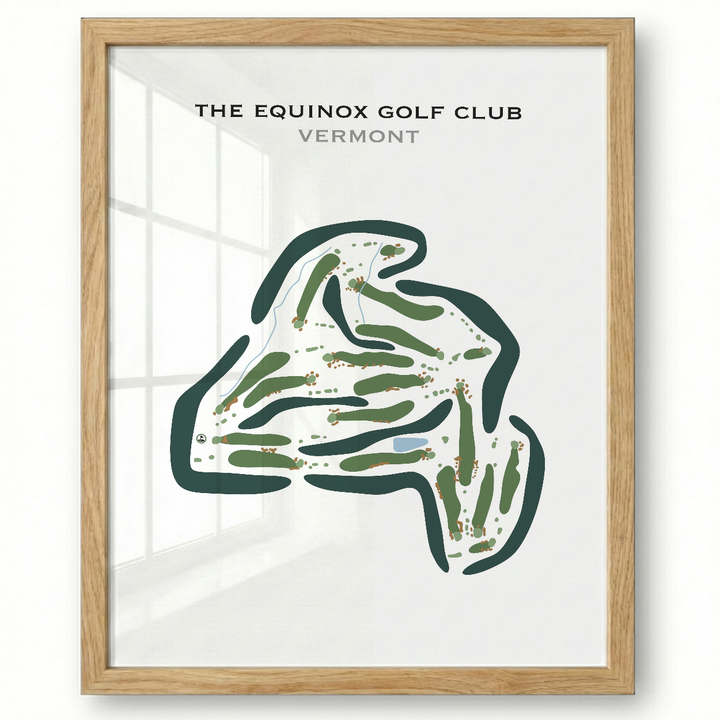 The Equinox Club‎, Vermont - Printed Golf Courses