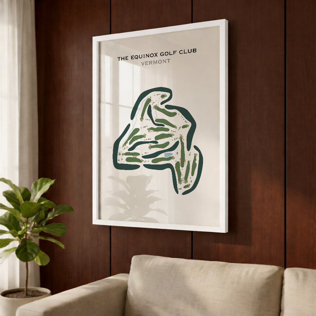 The Equinox Club‎, Vermont - Printed Golf Courses