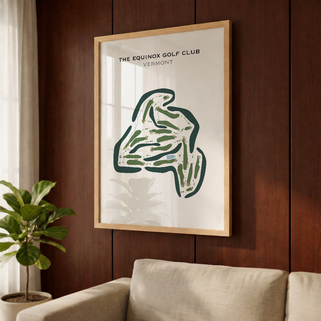 The Equinox Club‎, Vermont - Printed Golf Courses