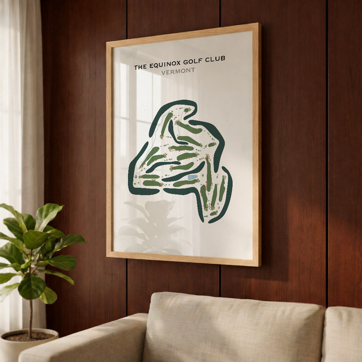 The Equinox Club‎, Vermont - Printed Golf Courses