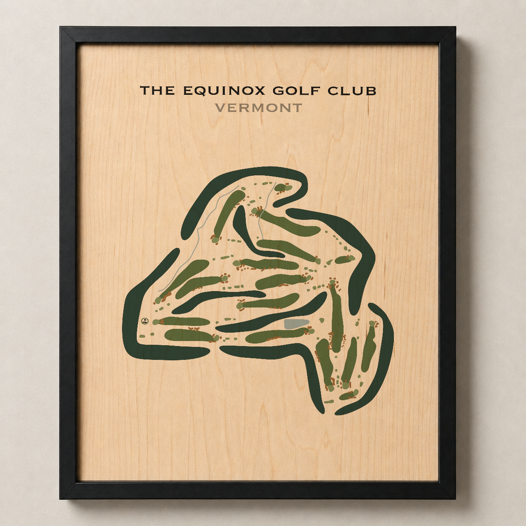 The Equinox Club‎, Vermont - Printed Golf Courses