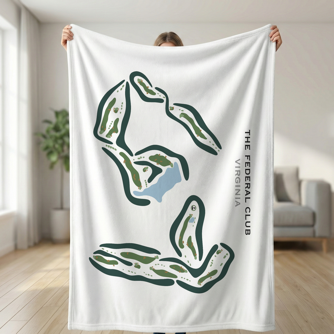 The Federal Club, Virginia - Printed Golf Courses
