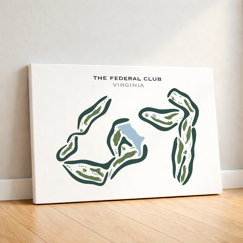 The Federal Club, Virginia - Printed Golf Courses