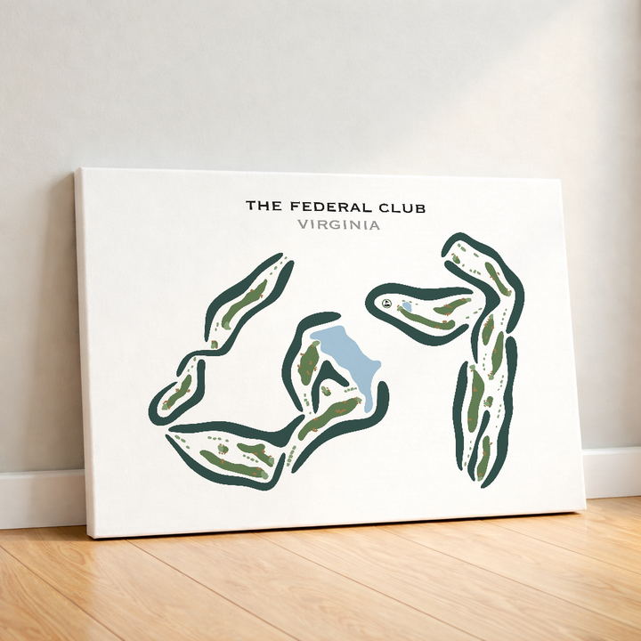 The Federal Club, Virginia - Printed Golf Courses