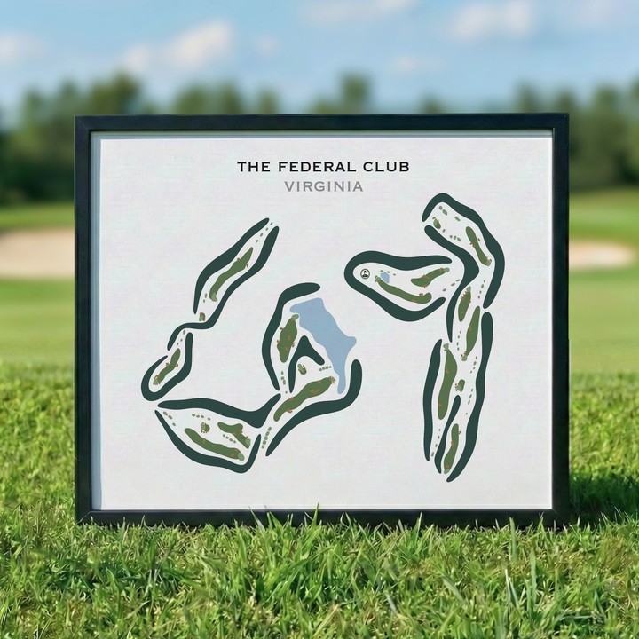 The Federal Club, Virginia - Printed Golf Courses