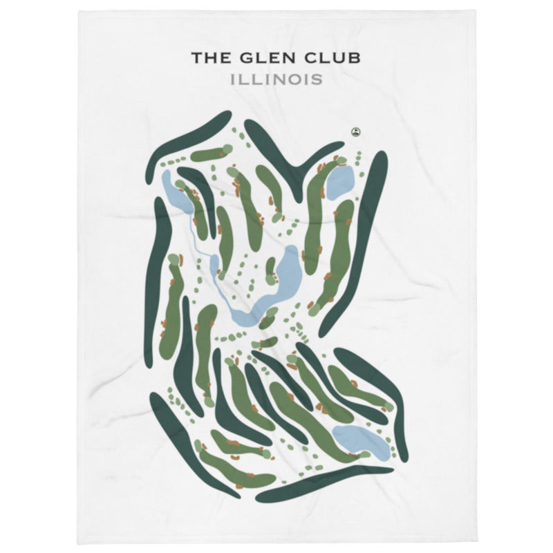 The Glen Club, Illinois - Printed Golf Course