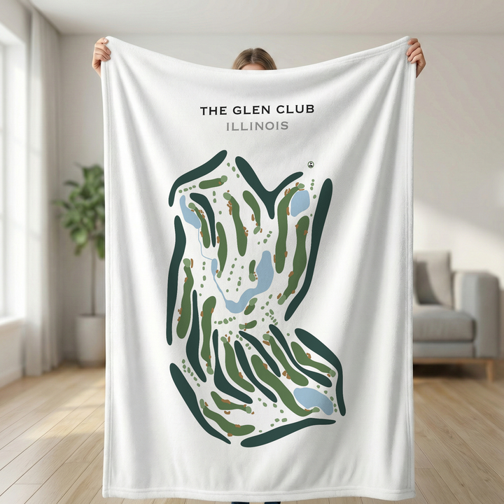 The Glen Club, Illinois - Printed Golf Course