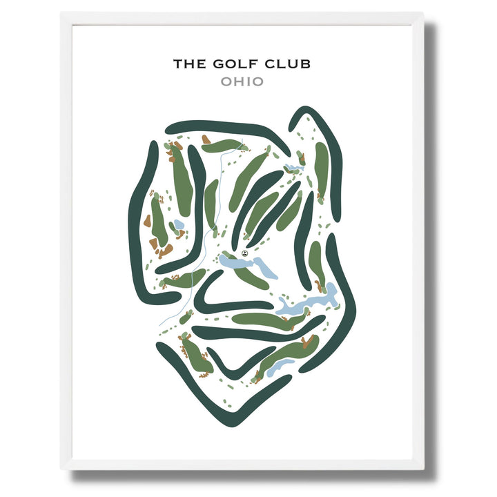 The Golf Club, Ohio - Printed Golf Course