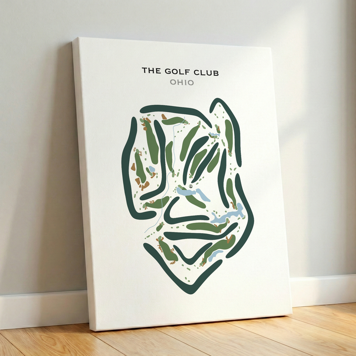 The Golf Club, Ohio - Printed Golf Course