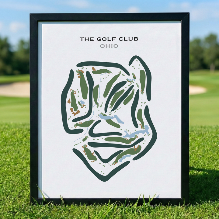 The Golf Club, Ohio - Printed Golf Course