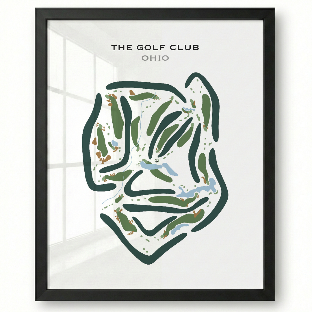 The Golf Club, Ohio - Printed Golf Course
