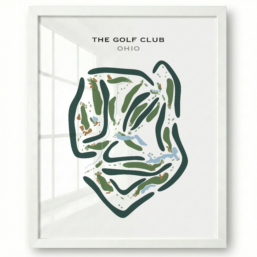 The Golf Club, Ohio - Printed Golf Course