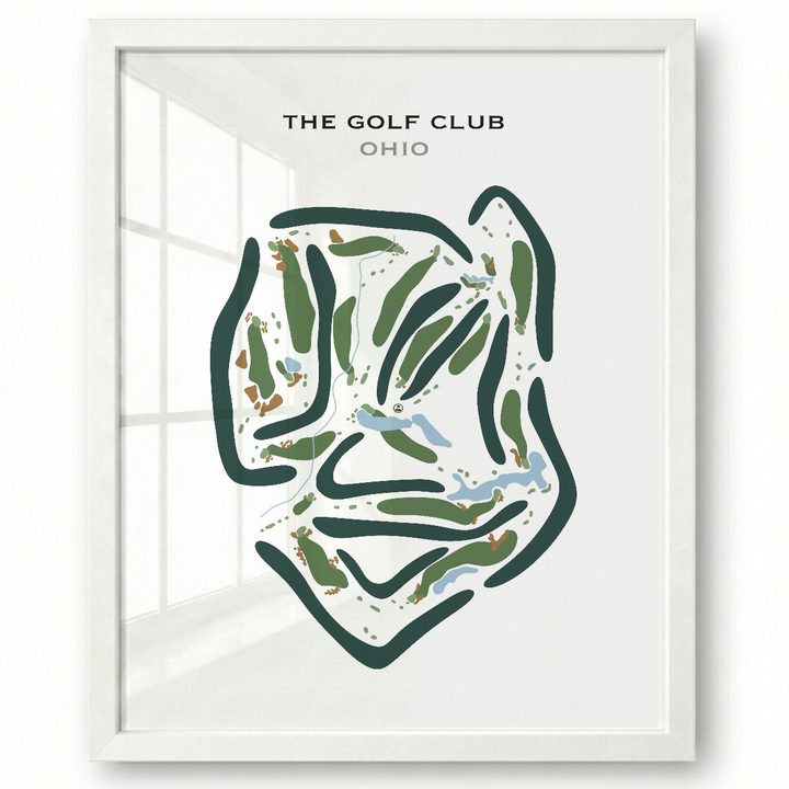 The Golf Club, Ohio - Printed Golf Course