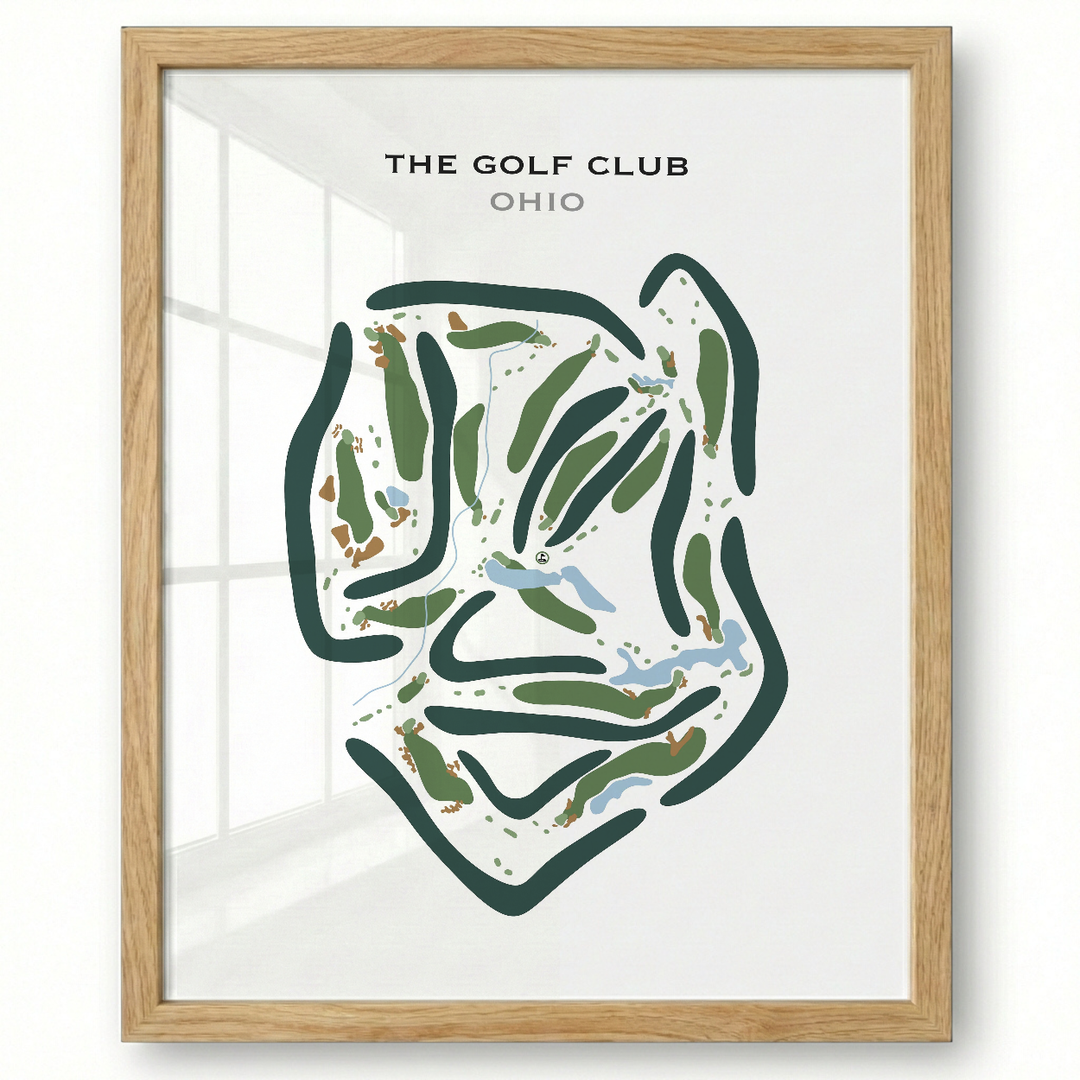The Golf Club, Ohio - Printed Golf Course
