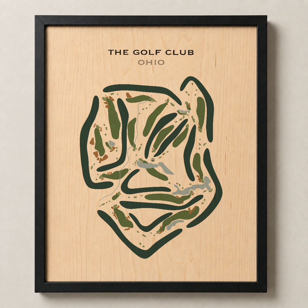 The Golf Club, Ohio - Printed Golf Course
