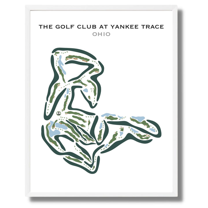 The Golf Club at Yankee Trace, Ohio - Printed Golf Courses