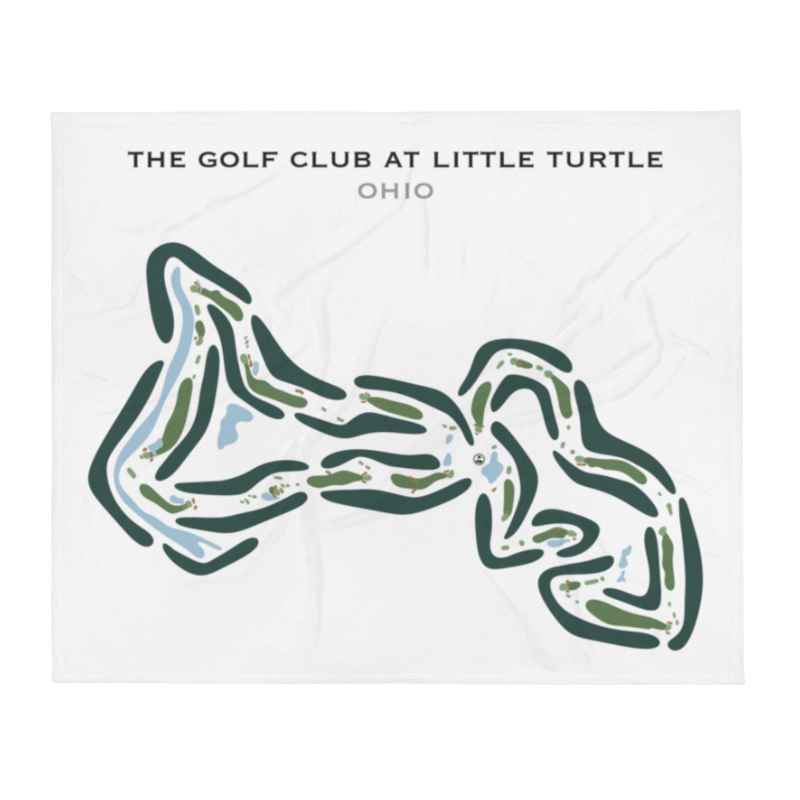 The Golf Club at Little Turtle, Ohio - Printed Golf Courses