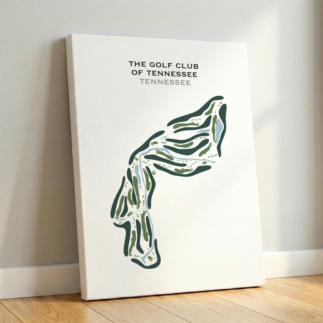 The Golf Club of Tennessee, Tennessee - Printed Golf Course