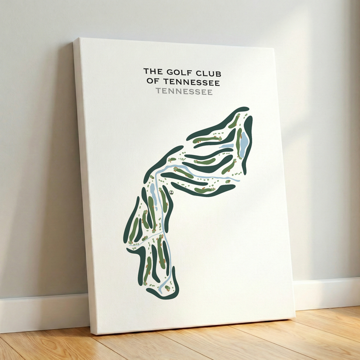 The Golf Club of Tennessee, Tennessee - Printed Golf Course